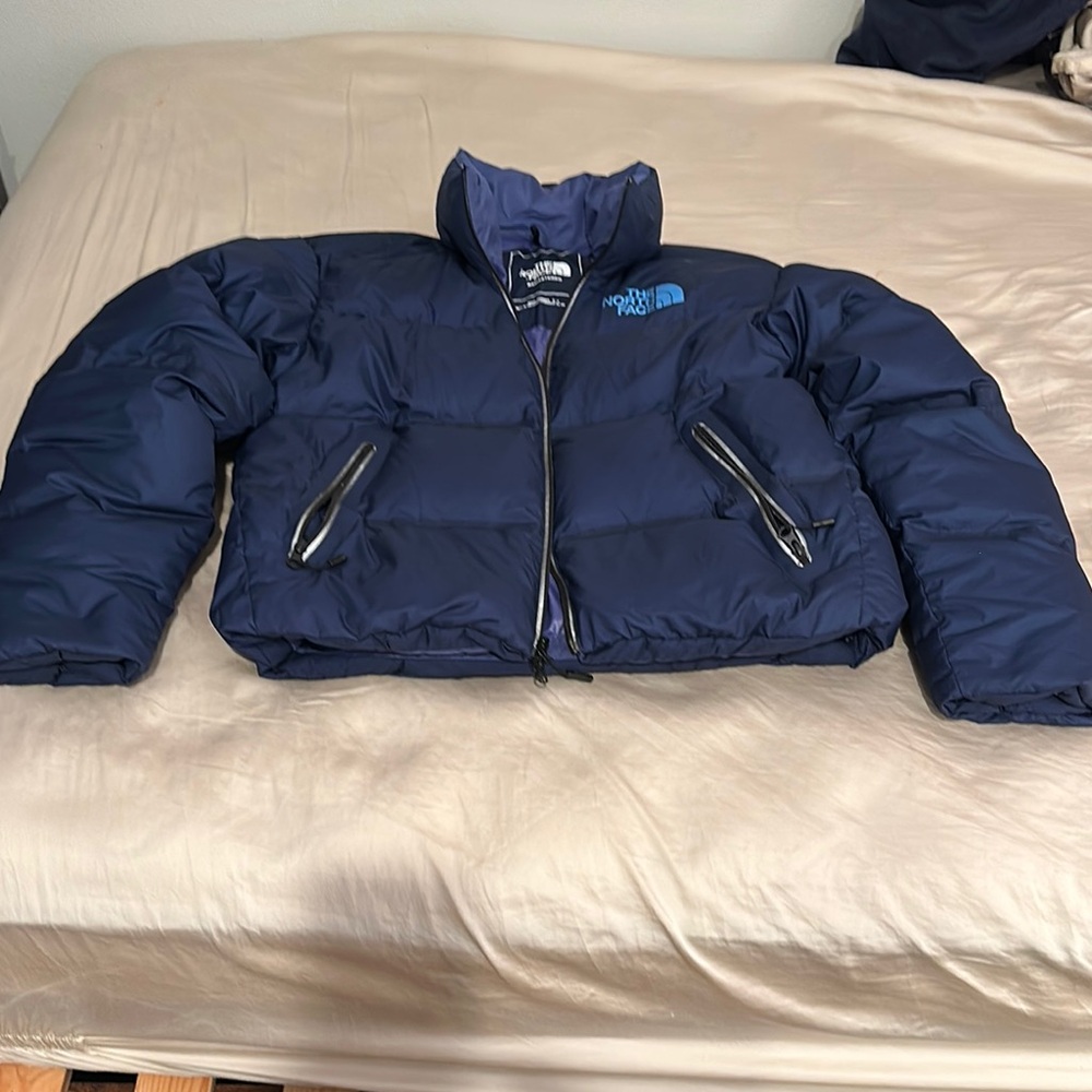 The North Face Navy Remastered Nuptse Puffer Jacket